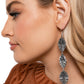 Rustic Range - Silver - Paparazzi Earring Image