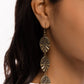 Rustic Range - Brass - Paparazzi Earring Image