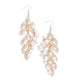Flourishing Fancy - Gold - Paparazzi Earring Image