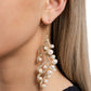 Flourishing Fancy - Gold - Paparazzi Earring Image