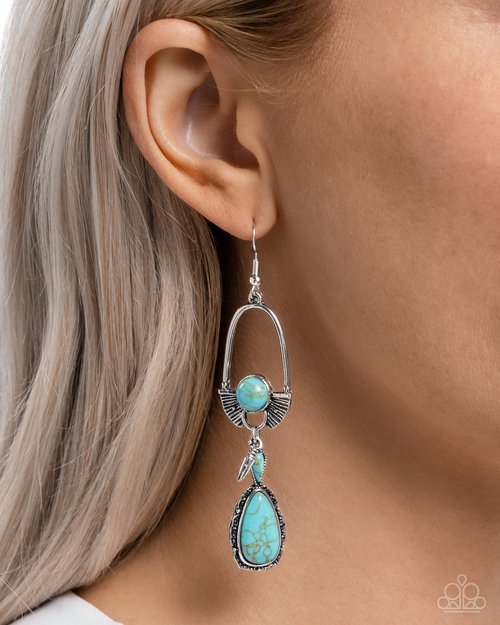 Badlands Basic - Paparazzi Earring Image