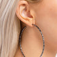Closer To Chic - Black - Paparazzi Earring Image