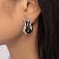 Twisted Talent - Silver - Paparazzi Earring Image