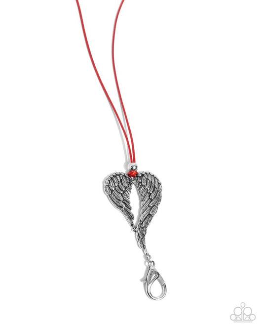 Angelic Attraction - Red - Paparazzi Necklace Image