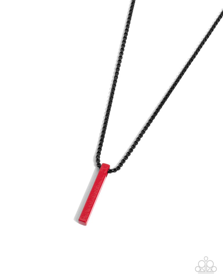 Modern Mix - Red - Paparazzi Necklace Image