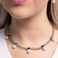 Pearl Pedestal - Blue - Paparazzi Necklace Image
