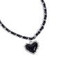 Austere Attraction - Black - Paparazzi Necklace Image