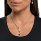 Attractive Austen - White - Paparazzi Necklace Image