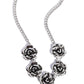 Refreshing Roses - Silver - Paparazzi Necklace Image