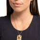 Admirably Abstract - Brown - Paparazzi Necklace Image