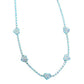 Homecoming Hearts - Blue - Paparazzi Necklace Image