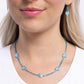 Homecoming Hearts - Blue - Paparazzi Necklace Image