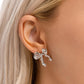 Princess Treatment - Silver - Paparazzi Earring Image