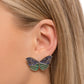 Aerial Appreciation - Blue - Paparazzi Earring Image