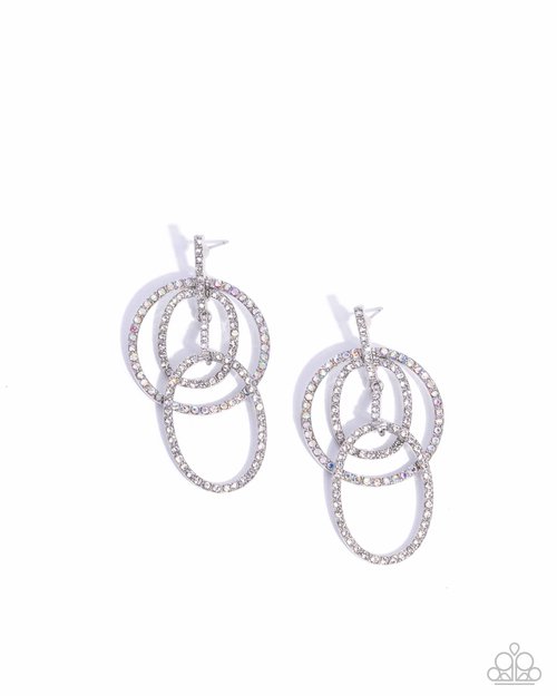 Geometric Glitz - Paparazzi Earring Image