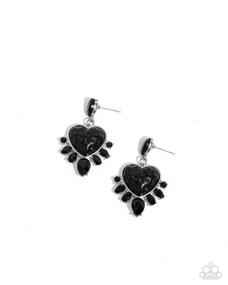 Resort Radiance - Black - Paparazzi Earring Image