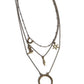 Saloon Sass - Brass - Paparazzi Necklace Image