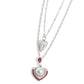 Abstract Affection - Red - Paparazzi Necklace Image