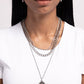 Edgy Empire - White - Paparazzi Necklace Image