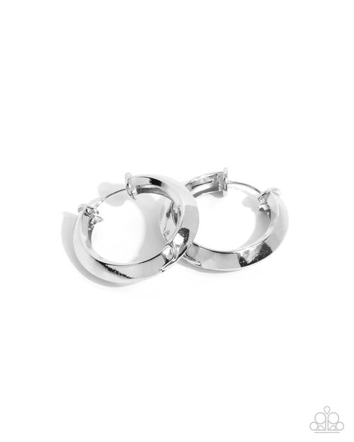 Hinged Homage - Paparazzi Earring Image