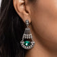 Complimentary Chandelier - Green - Paparazzi Earring Image
