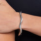 Waving Hello - Silver - Paparazzi Bracelet Image