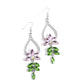 Floral Fuss - Pink - Paparazzi Earring Image