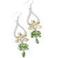 Floral Fuss - Yellow - Paparazzi Earring Image