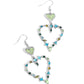 Parallel Passion - Green - Paparazzi Earring Image