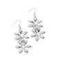 Fabulous Florals - White - Paparazzi Earring Image