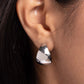 Suddenly Shiny - Silver - Paparazzi Earring Image
