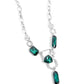 Artistic Elegance - Green - Paparazzi Necklace Image