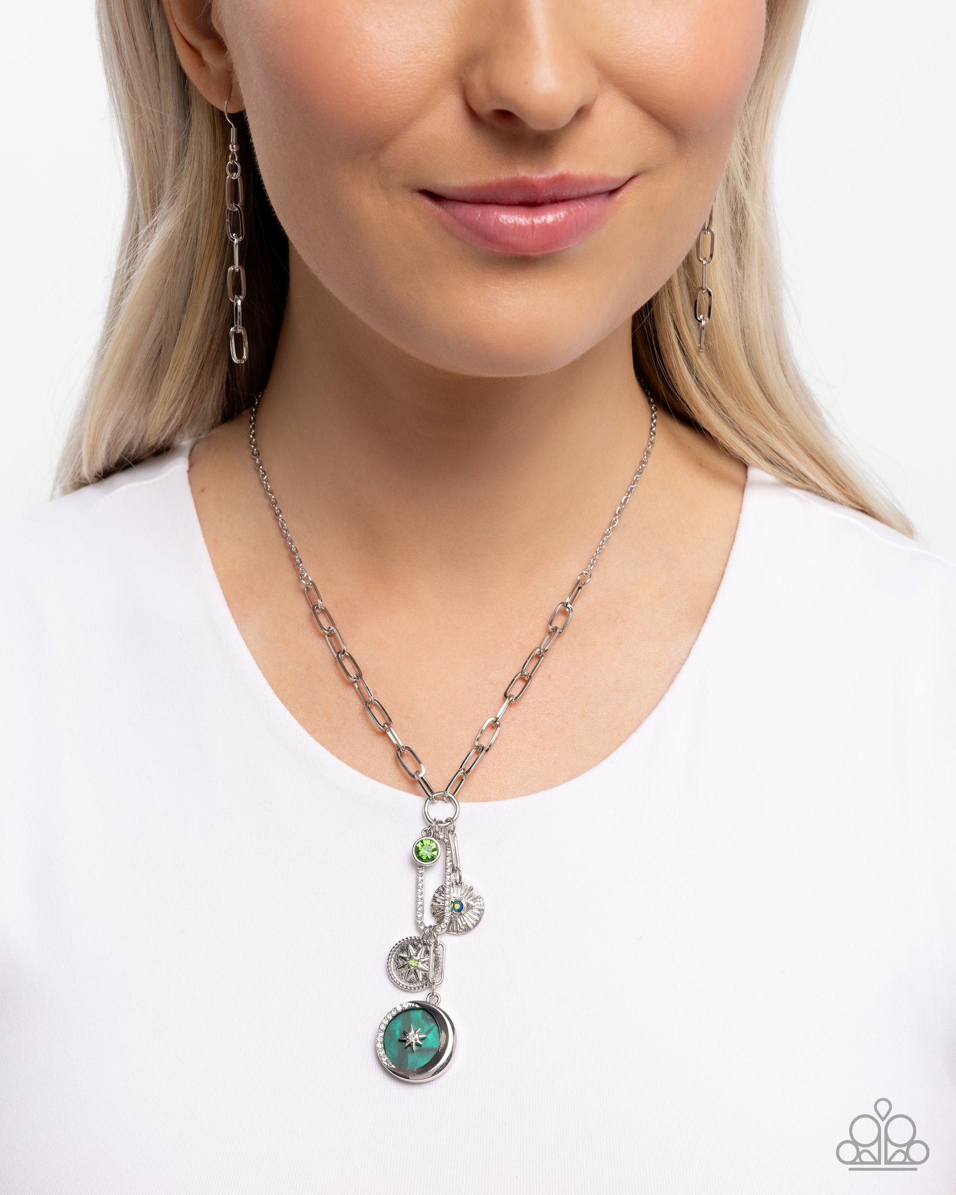 National Treasure - Green - Paparazzi Necklace Image