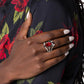 Beggin for Bling - Red - Paparazzi Ring Image
