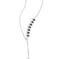 Drops of Dazzle - Black - Paparazzi Necklace Image