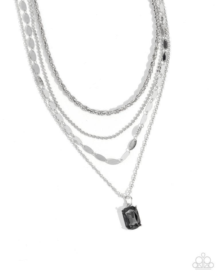 Partnership Promise - Silver - Paparazzi Necklace Image