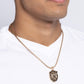 Leo Leader - Gold - Paparazzi Necklace Image