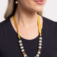 Exclusive Ease - Yellow - Paparazzi Necklace Image