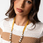 Exclusive Ease - Yellow - Paparazzi Necklace Image