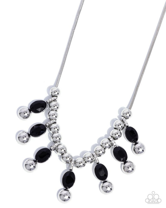 Just A Habit - Black - Paparazzi Necklace Image