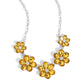 Whimsical Way - Yellow - Paparazzi Necklace Image