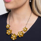 Whimsical Way - Yellow - Paparazzi Necklace Image