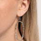 Forever Fringe - Silver - Paparazzi Earring Image