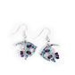 Fancy Free Fish - Purple - Paparazzi Earring Image