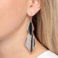 Skillfully Sheared - Silver - Paparazzi Earring Image