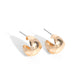Suddenly Shiny - Gold - Paparazzi Earring Image