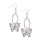 Aerial Avenue - Pink - Paparazzi Earring Image