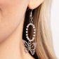 Aerial Avenue - Pink - Paparazzi Earring Image