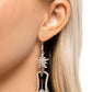 Compelling Cowboy - Black - Paparazzi Earring Image