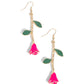 Rose Reality - Pink - Paparazzi Earring Image